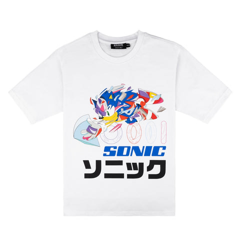 Louis De Guzman x Sonic The Hedgehog Kids "Hang Tight" T-Shirt (White)