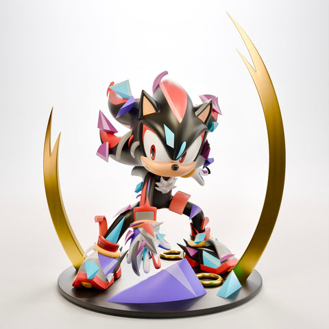 Louis De Guzman x Sonic The Hedgehog Shadow The Hedgehog Vinyl Sculpture