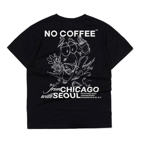 NO COFFEE x Louis De Guzman T-Shirt (Black)